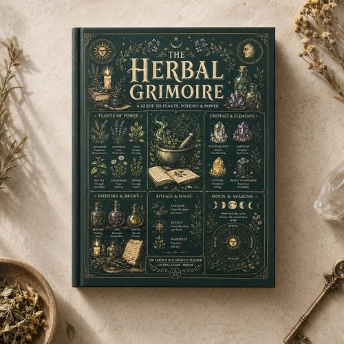 Herbal grimoire guide - grimoire,
